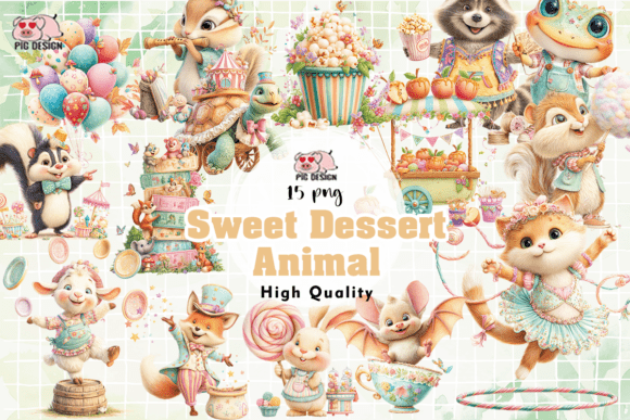 Download Sweet Dessert Animal Clipart PNG - Clipart png Collection