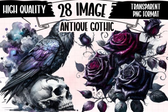 Download Antique Gothic Sublimation Clipart PNG - Clipart png Collection