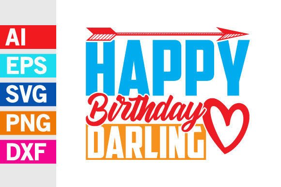 Download Happy Birthday Darling, Happy Day Design - Birthday Collection