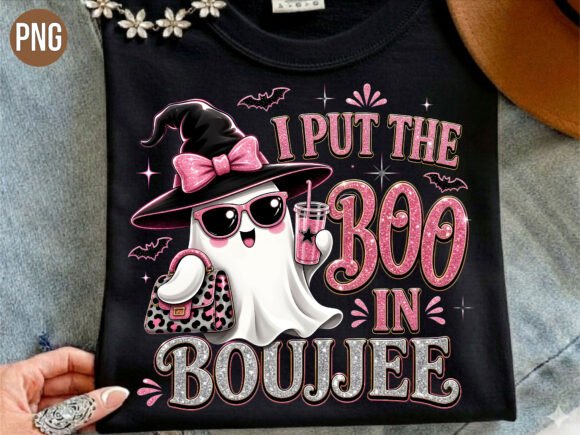 Download Boujee Pink Ghost Trendy PNG Shirt - Trendy png Collection
