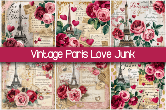 Download Vintage Paris Love Junk - Paris love Collection
