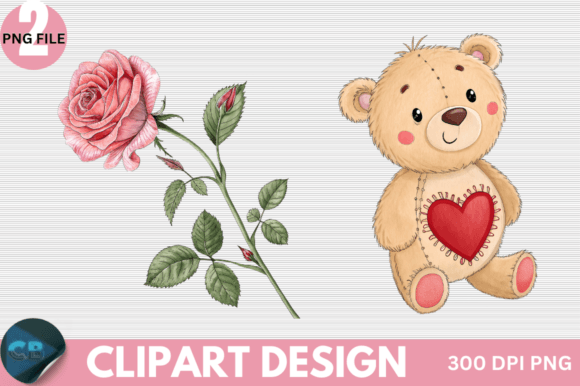 Download Retro Pink Valentine Clipart PNG - Clipart png Collection