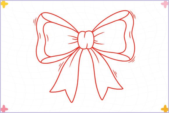 Download Hand Drawn Valentine Bow Clipart PNG - Clipart png Collection