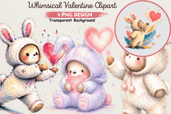 Download Whimsical Valentine Clipart PNG,love PNG - Clipart png Collection