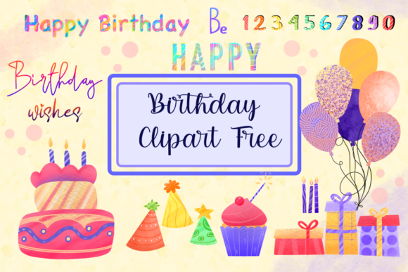 Download Birthday Clipart PNG Free - Birthday Collection